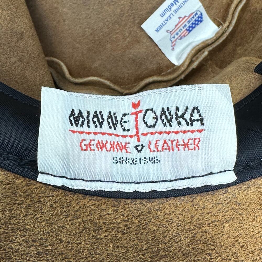 Minnetonka Genuine Leather Western Cowboy Hat – Medium - Picture 6 of 7